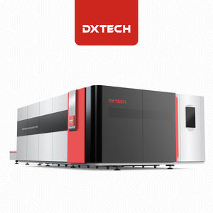 Machine de découpe laser à fibre CNC DXTECH 6000W pour tôles métalliques jusqu'à 20 mm d'épaisseur, entièrement couverte, haute sécurité - Product Image 4