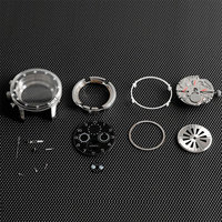 Montre multifonction de marque privée, véritable phase de lune, automatique, bracelet en cuir, cristal saphir, montre mécanique, Business SM1042