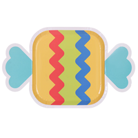 Assiettes en carton découpées de 9 pouces, forme œuf, lapin, bonbon, vaisselle décorative pour Pâques, fête de printemps, anniversaire, fournitures de fête