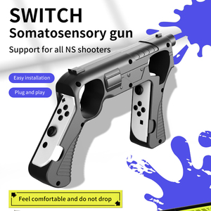 ด้าม<span class=keywords><strong>จ</strong></span>ับ<span class=keywords><strong>ปืน</strong></span>แบบ Pistol Grip ใช้ได้กับ <span class=keywords><strong>Switch</strong></span> Joy-Con อุปกรณ์เสริมสำหรับเกมยิง<span class=keywords><strong>ปืน</strong></span> ด้าม<span class=keywords><strong>จ</strong></span>ับควบคุมเกมยิง<span class=keywords><strong>ปืน</strong></span> - Product Image 3