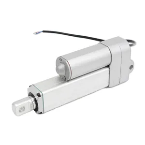 12v 24v Motor 200mm 400mm 600mm 1000mm 1500mm Stroke Low Noise Price Electric Solenoid Actuator 100mm Stroke Mini Linear Actuato