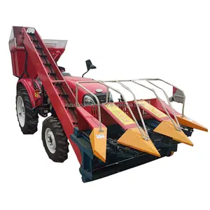 Chinese Factory Price 3 in 1 Hand push Corn Reaper mini combine corn harvester for sale