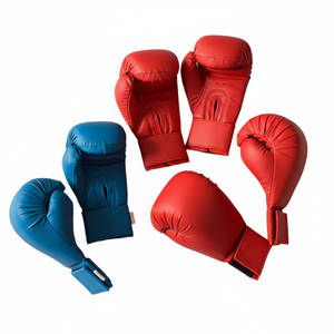 Cheap Price High Quality Leather Semi Contact Martial Arts Training Mitts Custom Logo Karate <b>Gloves</b> <b>Moisture</b> Wicking - Product Image 1