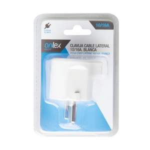 Morsetto elettrico 10/16 a bianco, cavo laterale, ideale per connessioni elettriche sicure ed efficienti negli apparecchiature - Product Image 2