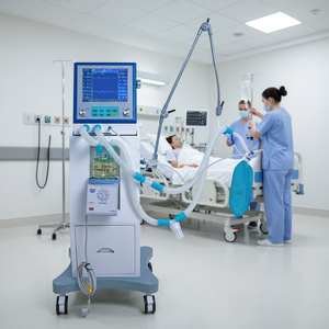 Apparato di respirazione medica per cani ospedale ventilatori macchina con umidificatore riscaldato - Product Image 6