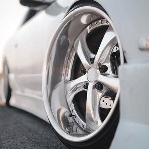 定制2/3件式银色抛光合金轮毂17 18 19 20英寸深盘锻造镀铬轮毂5x120 5x114.3适用于日产Supra - Product Image 2