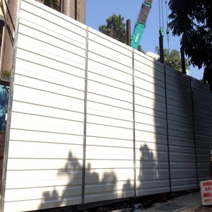 Modulares Schallschutz system für den Baustellen schutz Temporäre Lärmschutz wand - Product Image 2