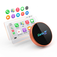 Adaptateur Carlinkit 4-en-1 Carplay Android Auto avec fonction Mirrorlink, écran sans fil, dongle Mirrorlink, adaptateur orange