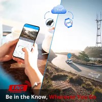 Caméra embarquée double JC261P 4G ADAS avec moniteur à distance, vidéo en direct, GPS, vision nocturne 1080P, enregistrement d'événements, SOS et application