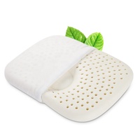 Oreiller pour bébé en coton biologique avec noyau en latex naturel