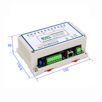 Contrôleur de relais industriel 4 canaux, double port Ethernet RS485, protocole Modbus TCP/RTU, capacité de charge 16A 250VAC, contrôle cloud