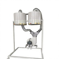 Machine automatique motorisée d'ouverture et de collecte de fibres, machine de remplissage de coussins, capacité 10-13 kg pour le rembourrage de couettes et de coussins