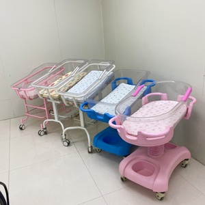 Bệnh Viện đồ nội thất xe đẩy em bé với khung thép trong suốt bé lưu vực phổ bánh xe mới Xe đẩy em bé để bán - Product Image 1