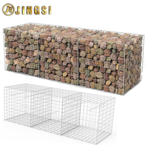 <span class=keywords><strong>Prix</strong></span> des murs en gabions soudés en treillis métallique galvanisé et revêtu de PVC, remplis de pierres, vente de boîtes gabions auprès de fournisseurs chinois - Product Image 3
