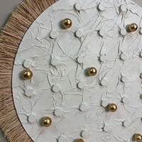 Art mural minimaliste moderne, peinture d'objets réels pour salon et espaces commerciaux, tailles personnalisées disponibles
