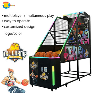 Máquina de Baloncesto Electrónica de Lujo para Interiores, Operada con Monedas, Equipo de Tiro al Aro - Product Image 3