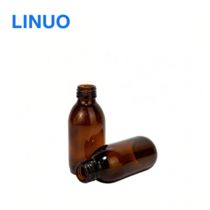 Botellas de Medicina de Vidrio Ámbar LINUO, Botellas de Vidrio Personalizadas, Otros Envases de Vidrio, 5ml 10ml 25ml 50ml 100ml <span class=keywords><strong>200ml</strong></span> 500ml, Botellas para Pastillas - Product Image 1