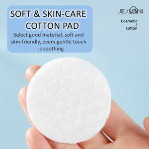 Kedatangan Baru Jieshan JS2194 Kapas Sekali Pakai Penghapus Rias Wajah Bersertifikat GOTS & FSC Lembut Tipis 1 Lapis Umur Simpan 3 Tahun - Product Image 4