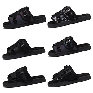 Summer Outdoor <b>Slippers</b>, Soft Soled Flat Sandals, Fashionable and Versatile Beach <b>Slippers</b>, Men's and Women's Same Style - Product Image 1