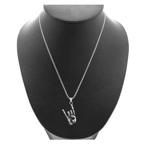 Collar con Colgante de Símbolos de Manos de Fraternidad Griega Divina 9 de Acero Inoxidable 316L Phi Beta Sigma para Hombres - Product Image 4