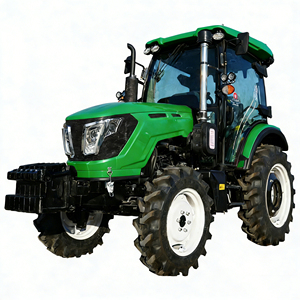Tracteurs agricoles diesel 4x4 CE, machines agricoles pour petites exploitations, usine chinoise, tracteurs 4 roues motrices 60 CV pour l'agriculture - Product Image 1