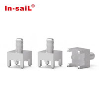 Entretoises et supports SMT M3x11 pour soudure par refusion, insertion filetée pour montage en surface sur PCB, en acier étamé, en rouleau, pour automatisation