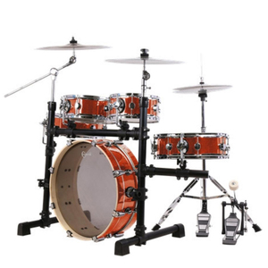 Batería Acústica de Cuerpo Delgado con MOQ Bajo para Profesionales, Set de 7 Tambores, Instrumento de Percusión a Precio de Fábrica - Product Image 4
