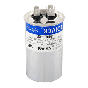 Condensador Bojack 30F 370V 450V AC para Arranque de Motor de Ventilador y Extractor - Product Image 1