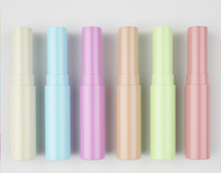 Nouveau Tube de Brillant à Lèvres Blanc de Luxe 4ml Vide en Plastique pour Emballage Cosmétique de Rouge à Lèvres Liquide