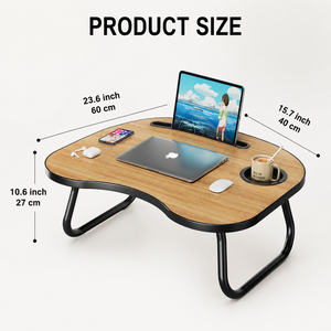 Bureau <span class=keywords><strong>pliable</strong></span> AOR L1 pour <span class=keywords><strong>baie</strong></span> <span class=keywords><strong>vitrée</strong></span> et lit superposé supérieur, construction en MDF avec surface en bois, design compact pour chambre d'étudiant - Product Image 1