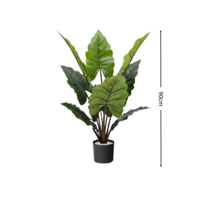 Filodendro Artificial Arcoíris, <span class=keywords><strong>Planta</strong></span> Artificial Grande para Interiores con Maceta, Vegetación Realista para Decoración del Hogar - Product Image 5