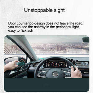 Cendrier de voiture portable, cendrier créatif anti-mouches pour l'intérieur de la voiture, nouvel accessoire automobile, design professionnel/luxueux - Product Image 4