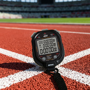 Cronómetro Electrónico ULTRAK Nuevo de 500 Carriles, con Batería, Pantalla de 3 Filas, para Atletismo, con Memoria de 2 Años - Product Image 3