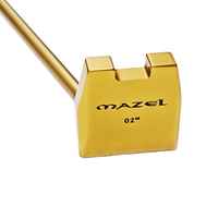 MAZEL Mini putter en acier inoxydable personnalisé droitier unisexe