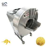 Machine à couper le gingembre YOUBAN, style taïwanais, certifiée CE, équipement de déchiquetage et de découpe pour légumes