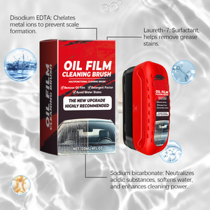 <span class=keywords><strong>Brosse</strong></span> de nettoyage pour film gras sur vitres de <span class=keywords><strong>voiture</strong></span> 120 ml, nettoyant pour pare-brise <span class=keywords><strong>avec</strong></span> recharge de 50 ml pour l'entretien des vitres automobiles - Product Image 4