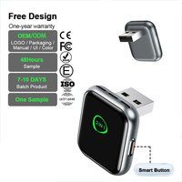 Adaptador Inalámbrico Universal WOOBOOBOX para Carplay, Bluetooth 5.4, USB, WiFi Integrado, Compatible con Car Play y Android Auto