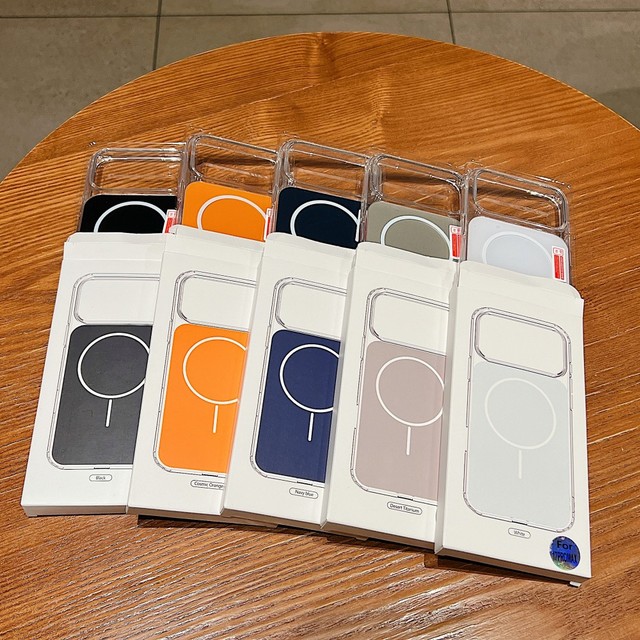 Official Transparent Magnetic Phone case With Box for iPhone 18 Pro 17 16 15 Pro Clear Magnetic for iPhone case for Samsung S26
