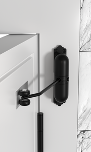 <span class=keywords><strong>Ferme</strong></span>-<span class=keywords><strong>porte</strong></span> <span class=keywords><strong>automatique</strong></span> en aluminium de style simple, matériau résistant de qualité supérieure, <span class=keywords><strong>universel</strong></span> pour <span class=keywords><strong>porte</strong></span> en bois, poussée et traction - Product Image 5