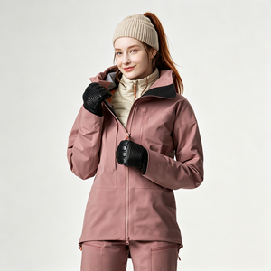 Ventes chaudes - Veste imperméable pour femmes pour l'escalade hivernale, résistante à la neige, coupe-vent, veste de <span class=keywords><strong>ski</strong></span>, veste de pluie personnalisée - Product Image 4