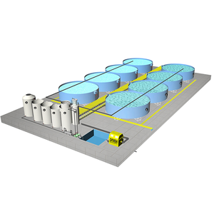 Nouveaux réservoirs de poissons ferme aquaculture grand système complet de pisciculture équipement de cage de pisciculture - Product Image 3