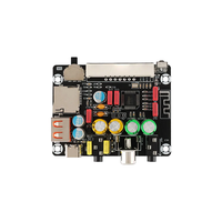 ZK-DAM K1 DC 5V processeur Audio numérique BT USB carte son Coaxial TF décodeur carte TYPE-C Interface télécommande amplificateur