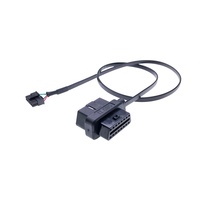 AOTAI-Cable de extensión OBD, adaptador macho y hembra, obd2, 1, 2, 2 uds.