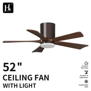 Ventilador de Techo de 5 Aspas de 52 Pulgadas con 5 Velocidades, Motor DC, Control Remoto y Luz LED - Product Image 3