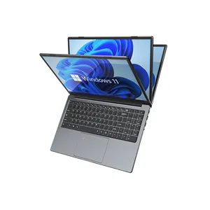 15.6'' Aluminum Laptop Intel Core i7 10750H Hexa Core 16GB RAM DDR4 1024GB SSD IPS Screen Notebook Win 11 Business Computer