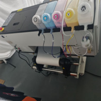 Nouvelle imprimante DTF A3 double tête I3200 multicolore à encre pigmentée, garantie 1 an, rapport de test de la machine pour le secouage de la poudre de transfert thermique
