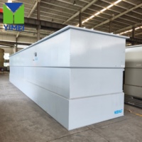 Station d'épuration des eaux usées industrielles pour les eaux usées des villes d'Indonésie, technologie MBR, fonctionnement stable, CE ISO