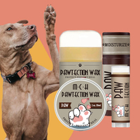 Protecteur naturel de patte de chien de marque privée OEM/ODM pour les coussinets craquelés secs