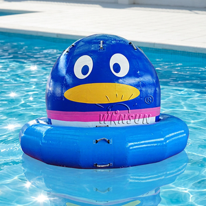 WINSUN Airtight Penguin <b>Top</b> Inflatable Obstacle Course <b>PVC</b> Fireproof Lead-free - Product Image 1