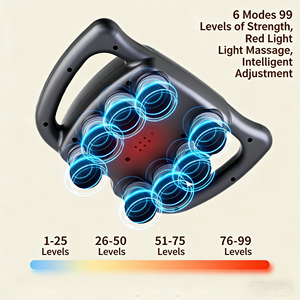 Wireless 8-Head Fascia Gun High-Frequency Vibration Music Leg Massager Deep Muscle Relaxation - Product Image 4